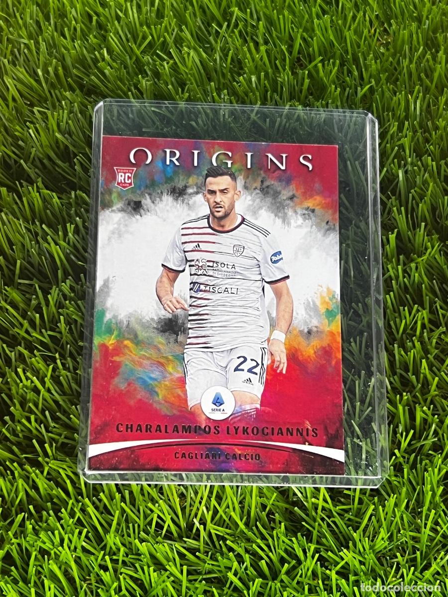 Cromos de F&uacute;tbol: N&ordm; 87 Charalampos Lykogiannis Origins Cagliari Panini Chronicles Serie A 21 22