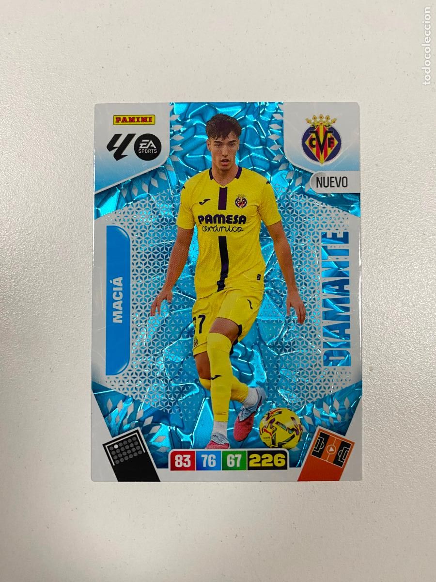 Cromos de F&uacute;tbol: MACI&Aacute; - DIAMANTE - VILLAREAL Adrenalyn XL LaLiga 25 26 Panini 2025 2026