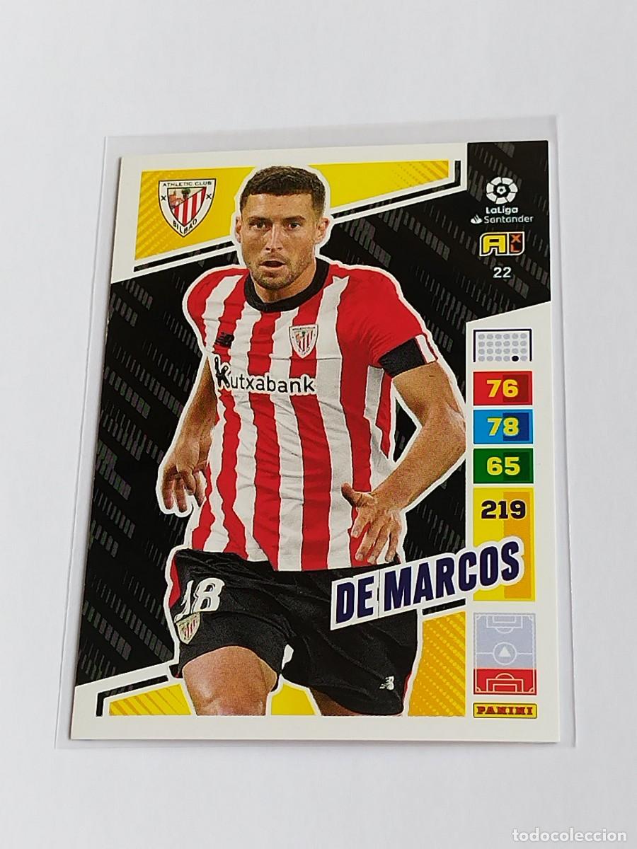 Cromos de F&uacute;tbol: DE MARCOS #22 ATHLETIC CLUB - ADRENALYN XL LA LIGA SANTANDER 2022 2023 - PANINI 22 23 CROMO