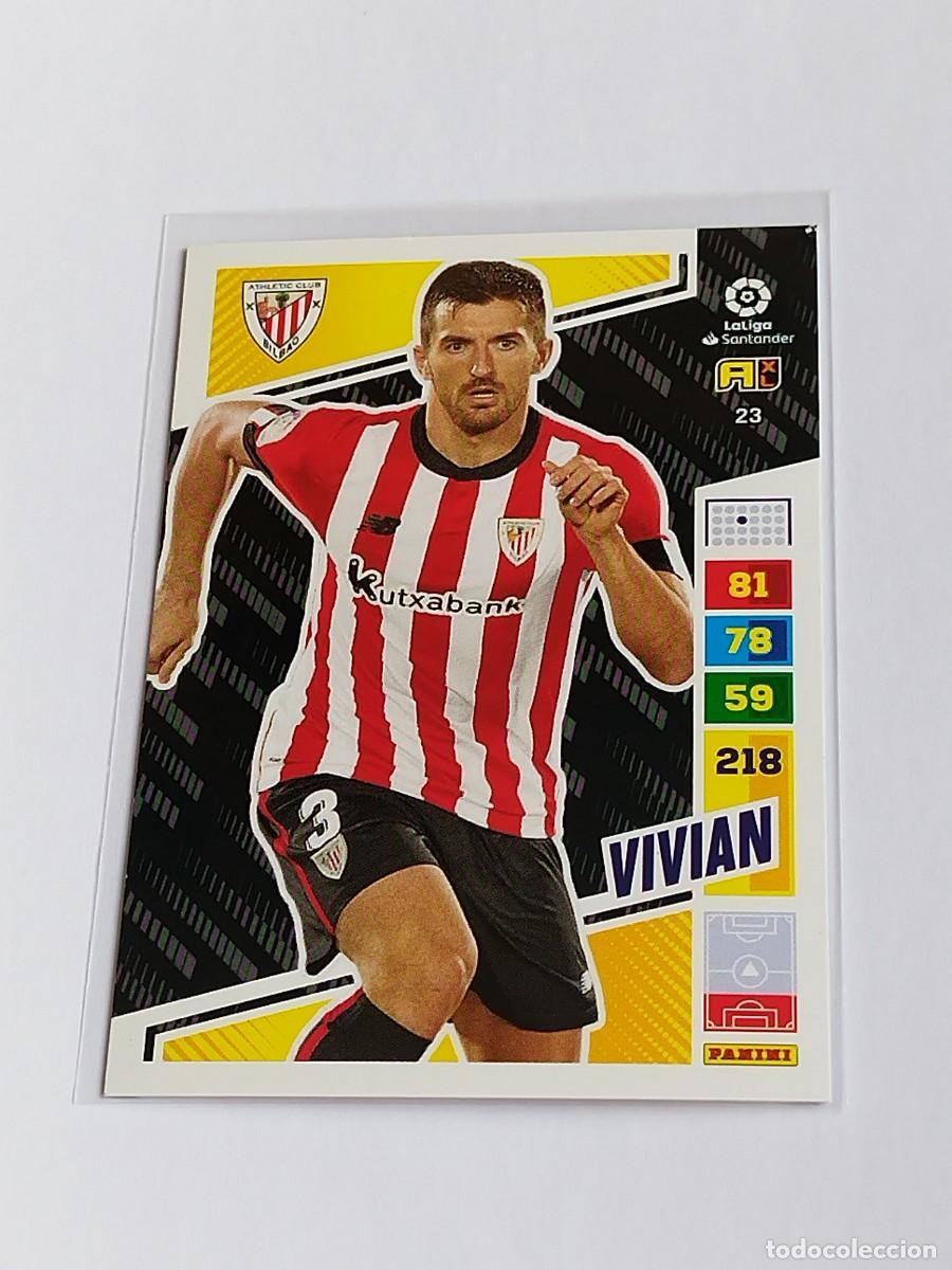 Cromos de Futebol: VIVIAN #23 ATHLETIC CLUB - ADRENALYN XL LA LIGA SANTANDER 2022 2023 - PANINI 22 23 CROMO