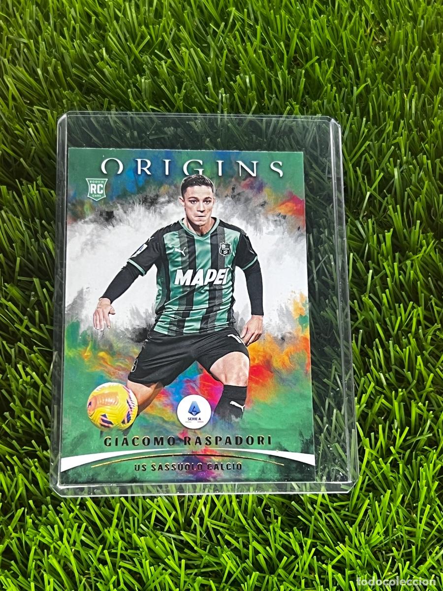 Cromos de Futebol: N&ordm; 99 Giacomo Raspadori Origins UC Sassuolo Panini Chronicles Serie A 21 22