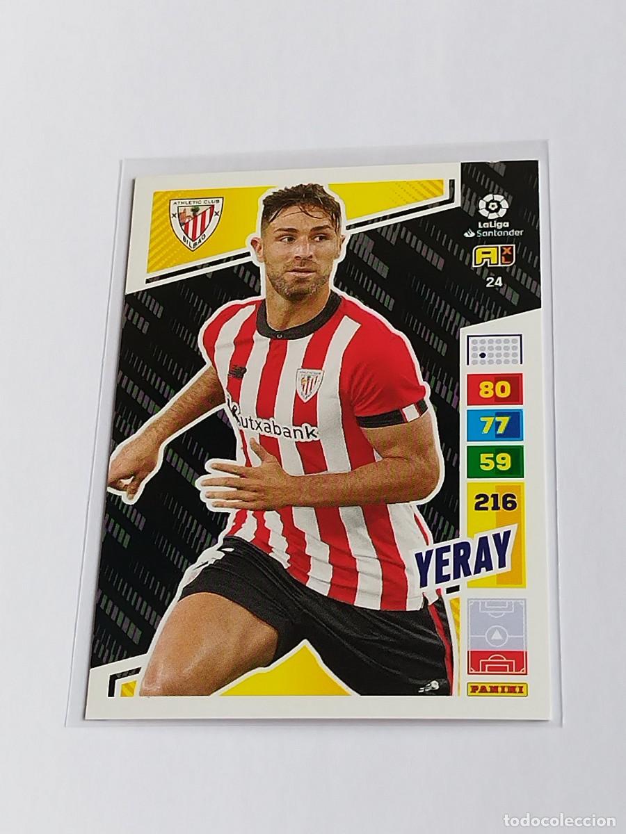 Cromos de Futebol: YERAY #24 ATHLETIC CLUB - ADRENALYN XL LA LIGA SANTANDER 2022 2023 - PANINI 22 23 CROMO