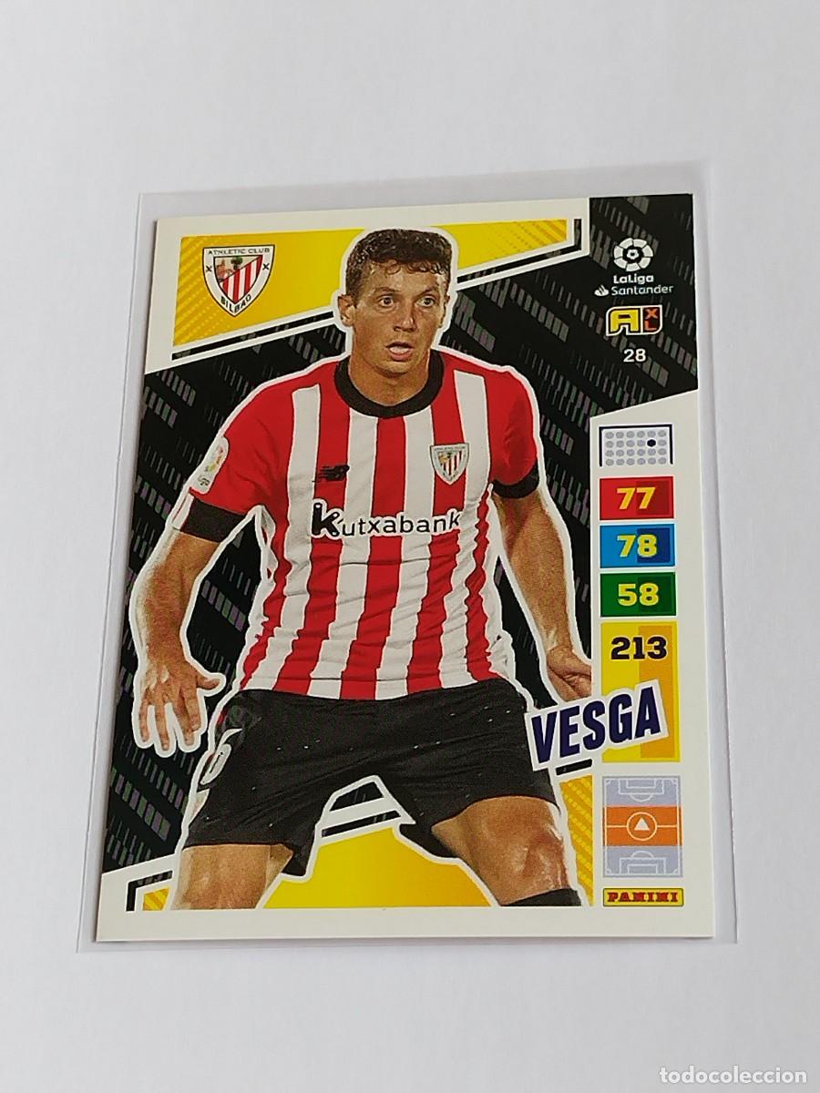 Cromos de F&uacute;tbol: VESGA #28 ATHLETIC CLUB - ADRENALYN XL LA LIGA SANTANDER 2022 2023 - PANINI 22 23 CROMO