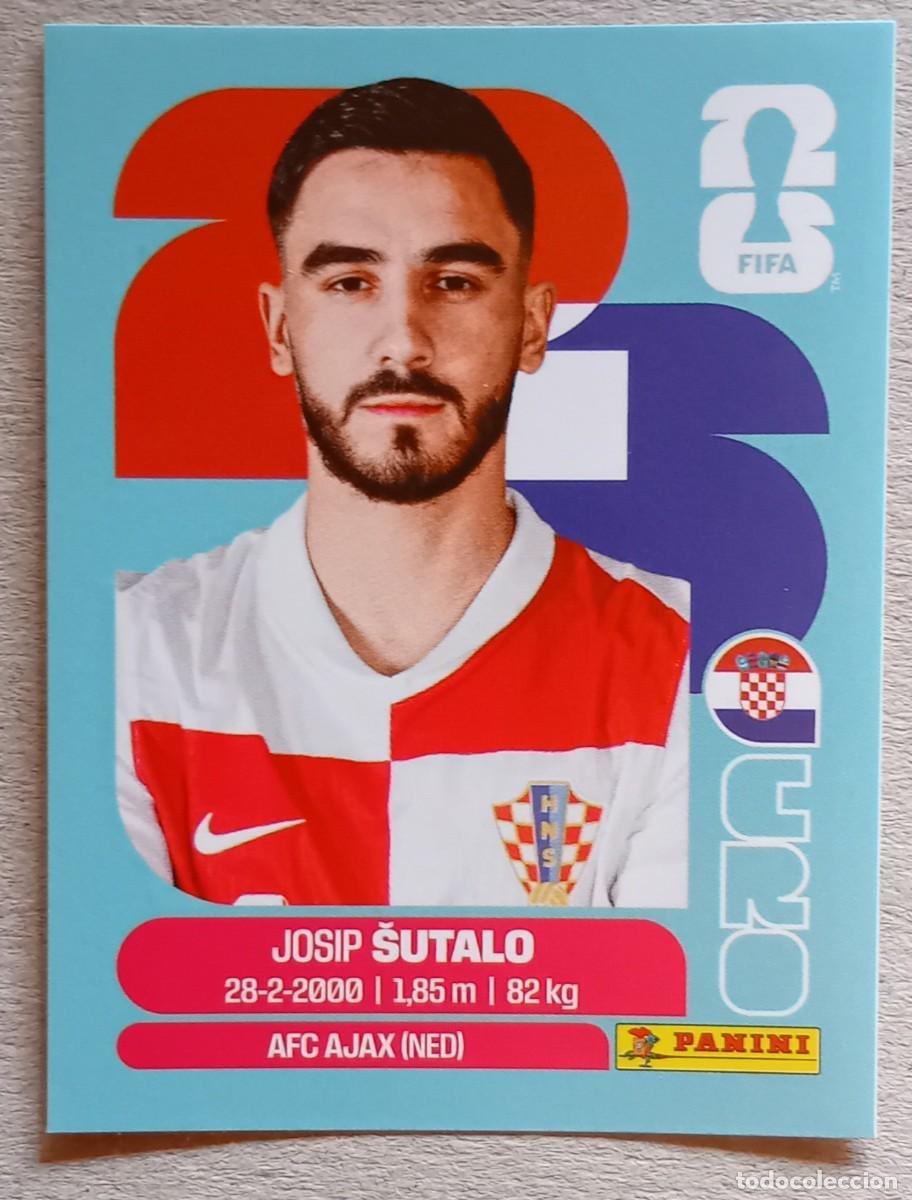 Cromos de F&uacute;tbol: Figurina Panini 2026 Cromo World Cup Usa Mundial 2026 Josip Sutalo Croatia n CRO 7