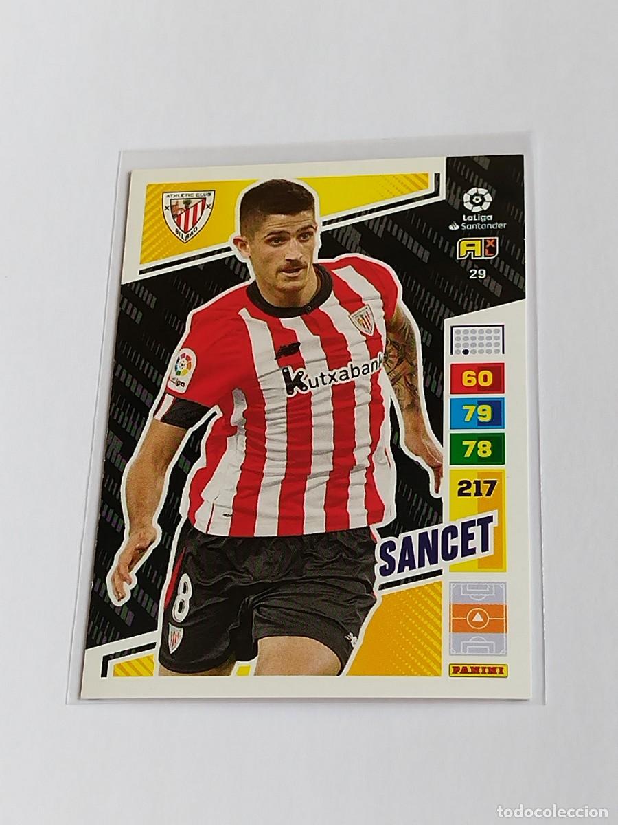 Cartes &agrave; collectionner de Football: SANCET #29 ATHLETIC CLUB - ADRENALYN XL LA LIGA SANTANDER 2022 2023 - PANINI 22 23 CROMO