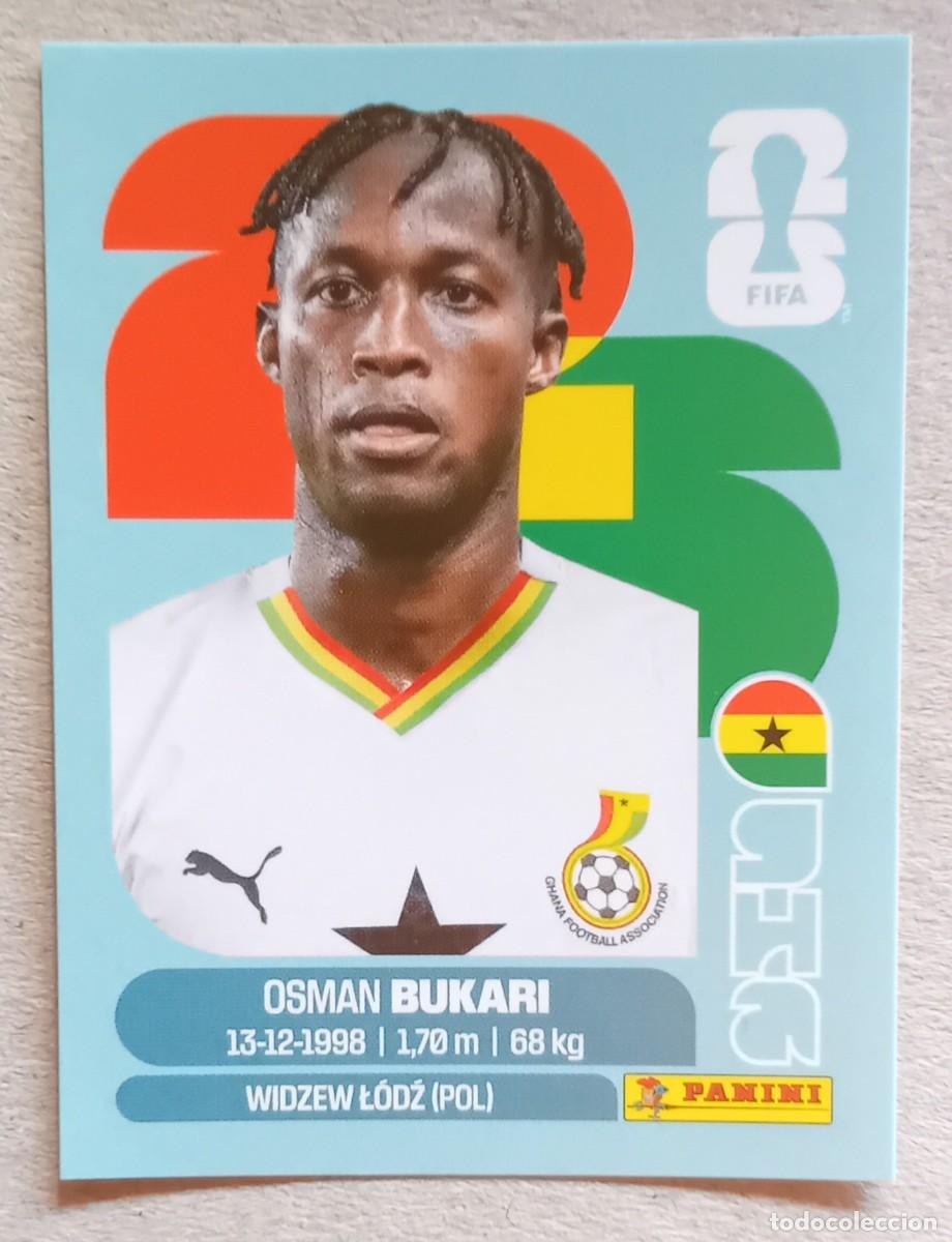 Cartes &agrave; collectionner de Football: Figurina Panini 2026 Cromo World Cup Usa Mundial 2026 Osman Bukari Ghana n GHA 19
