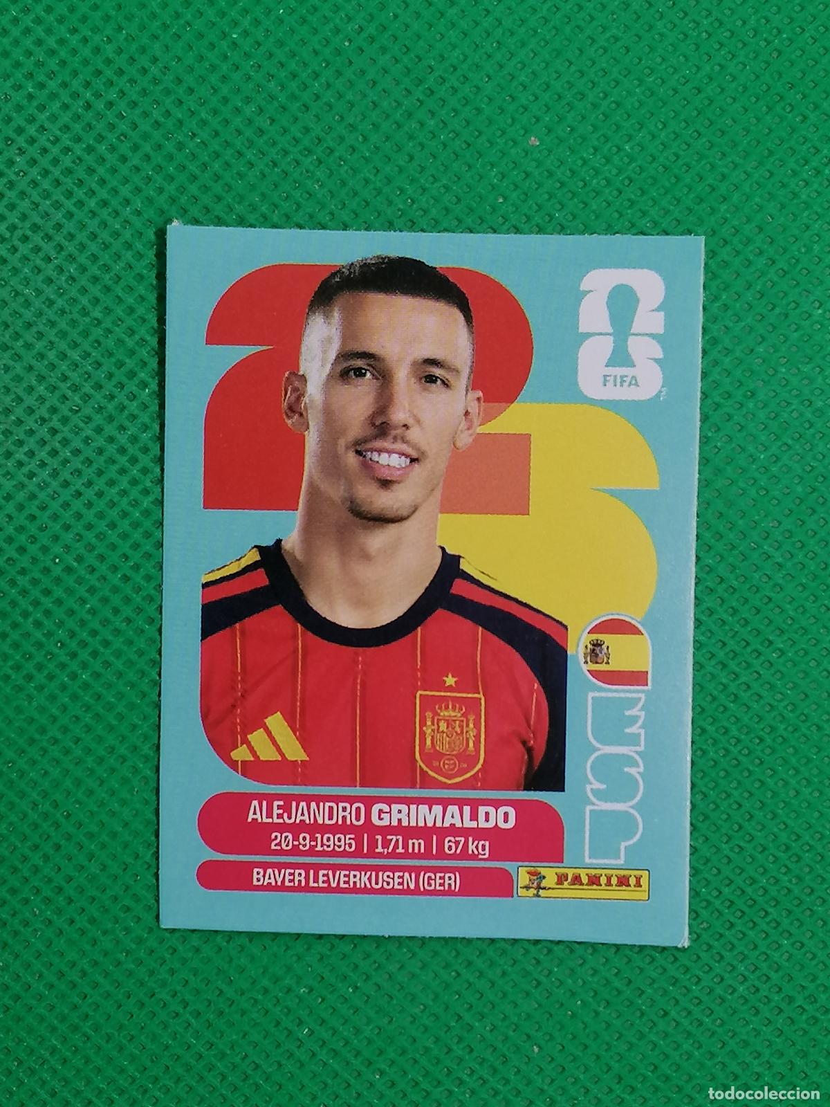 Cromos de Futebol: ESP J 4 ESPJ4 GRIMALDO ESPA&Ntilde;A ACTUALIZACION ⚽ PANINI FIFA MUNDIAL WORLD CUP 26 2026 STICKER ⚽