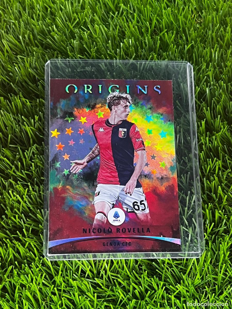 Cromos de Futebol: N&ordm; 91 Nicolo Rovella Origins Purple Astro G&eacute;nova Panini Chronicles Serie A 21 22