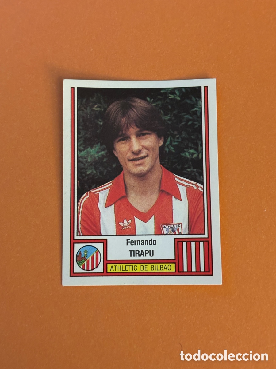 Cromos de Futebol: PANINI FUTBOL 83 - N&ordm; 8 TIRAPU (ATH.BILBAO) 1982-1983 NUNCA PEGADO