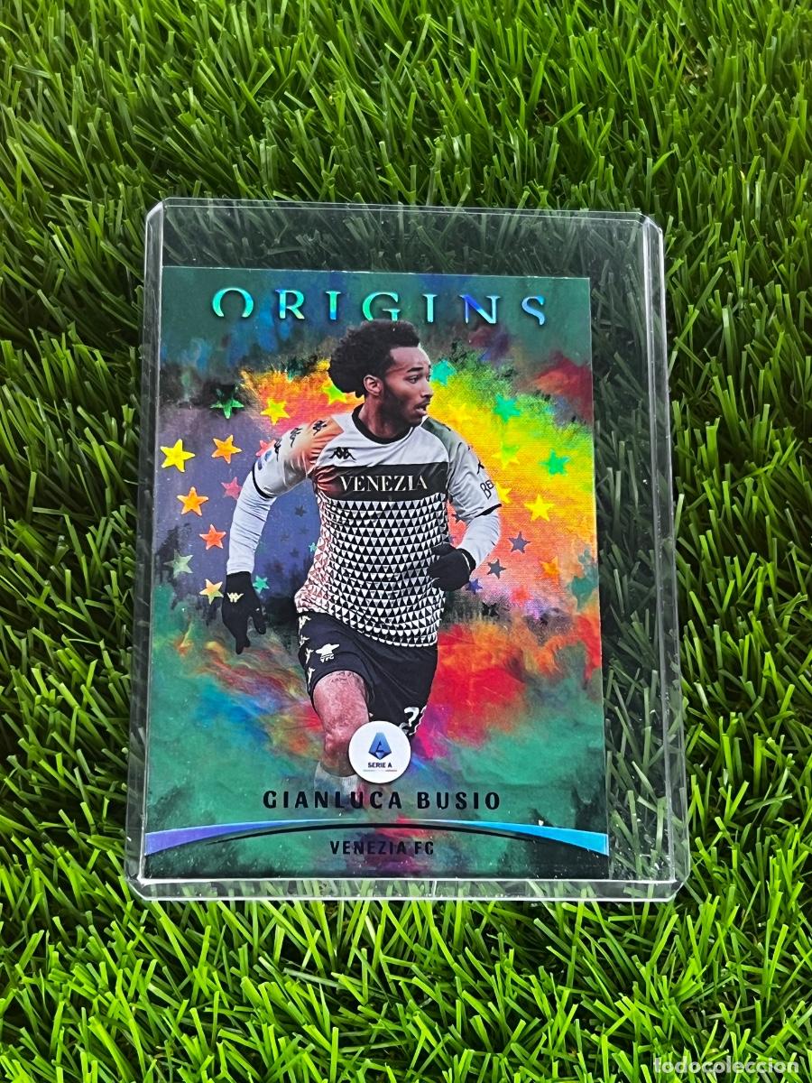 Football Stickers: N&ordm; 100 Gianluca Busio Origins Purple Astro Venezia FC Panini Chronicles Serie A 21 22