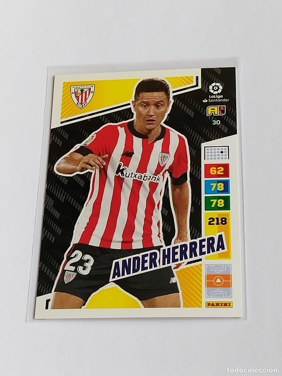 Cromos de F&uacute;tbol: ANDER HERRERA #30 ATHLETIC CLUB - ADRENALYN XL LA LIGA SANTANDER 2022 2023 - PANINI 22 23 CROMO