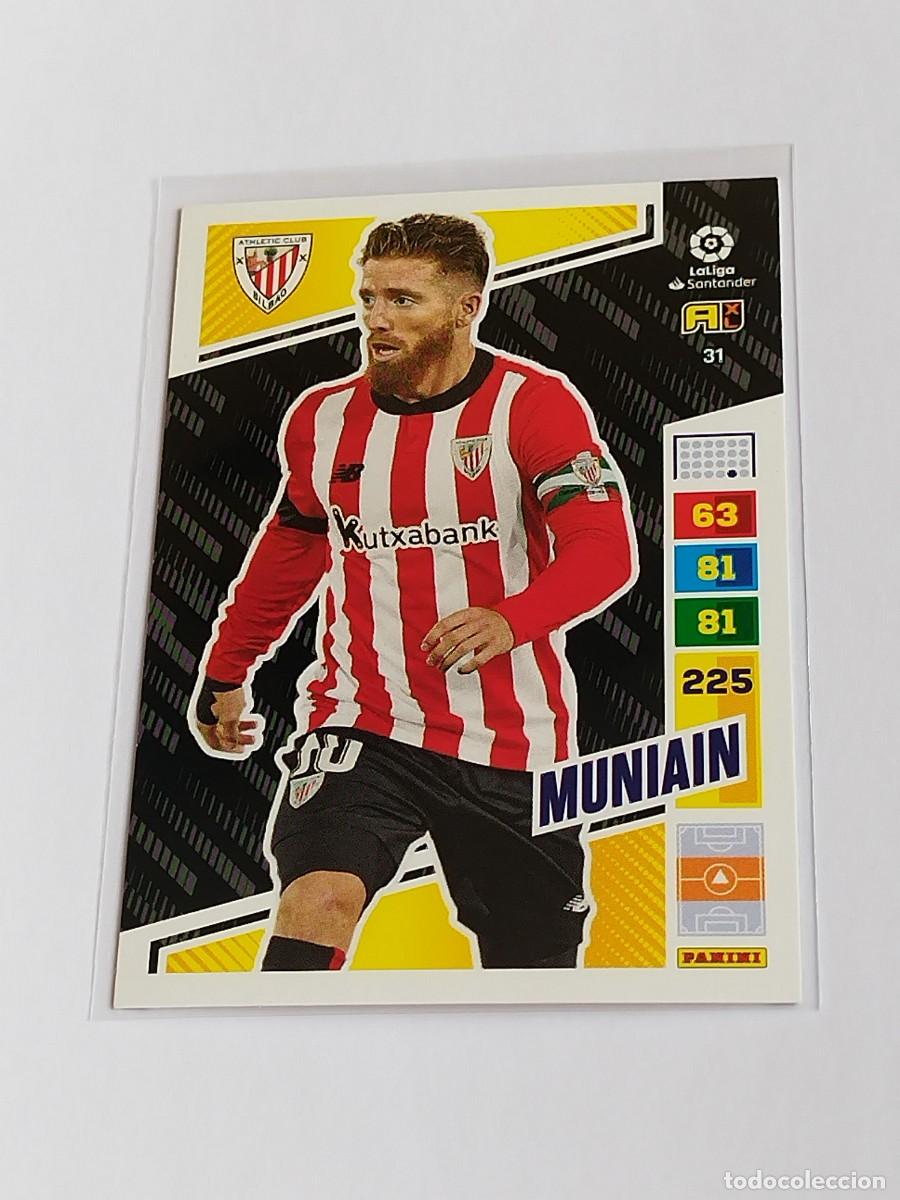 Cromos de F&uacute;tbol: MUNIAIN #31 ATHLETIC CLUB - ADRENALYN XL LA LIGA SANTANDER 2022 2023 - PANINI 22 23 CROMO