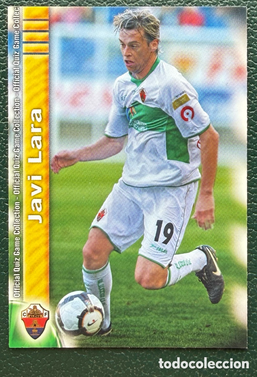 Cromos de f&uacute;tbol: 948 JAVI LARA ELCHE CF FICHAS ALBUM MUNDICROMO 2009 2010 09 10