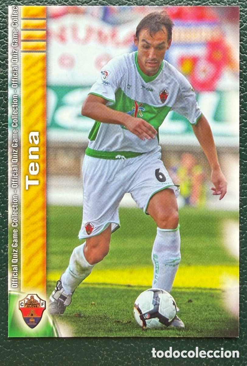 Cromos de f&uacute;tbol: 950 TENA ELCHE CF FICHAS ALBUM MUNDICROMO 2009 2010 09 10