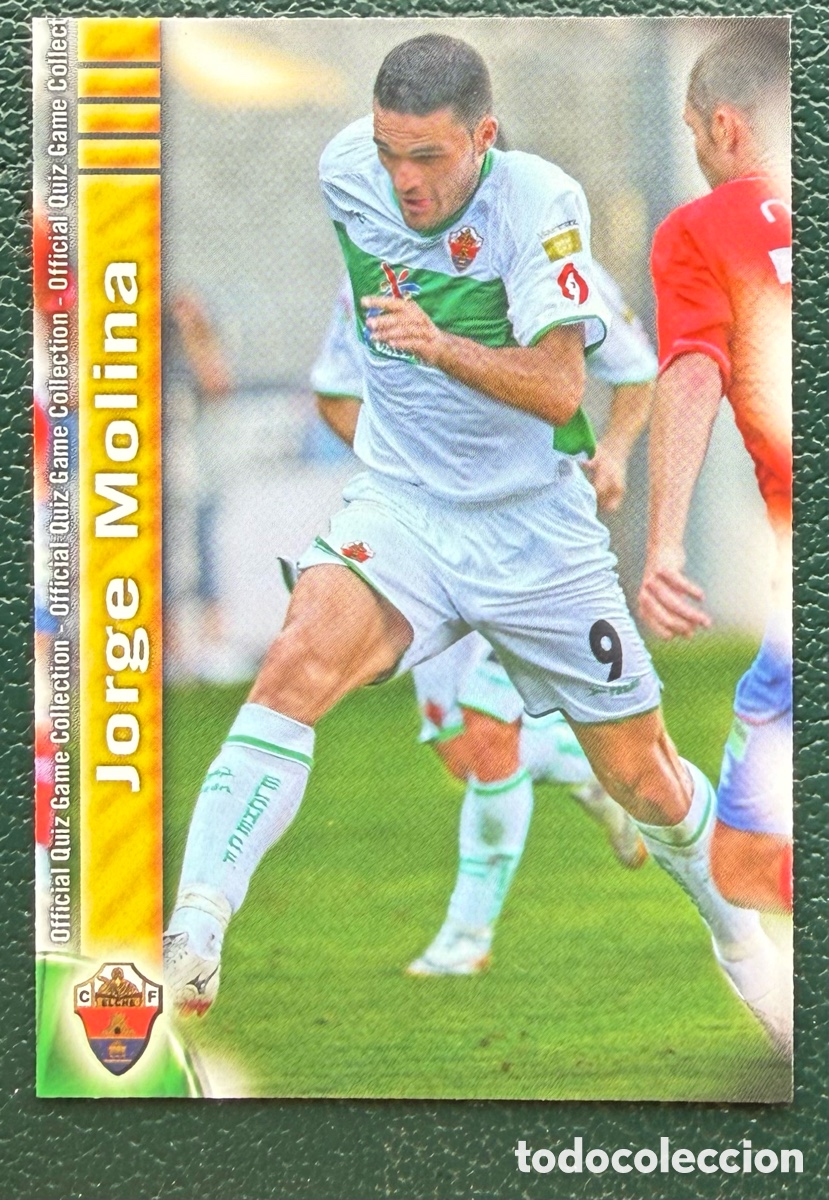 Cromos de f&uacute;tbol: 959 JORGE MOLINA ELCHE CF FICHAS ALBUM MUNDICROMO 2009 2010 09 10