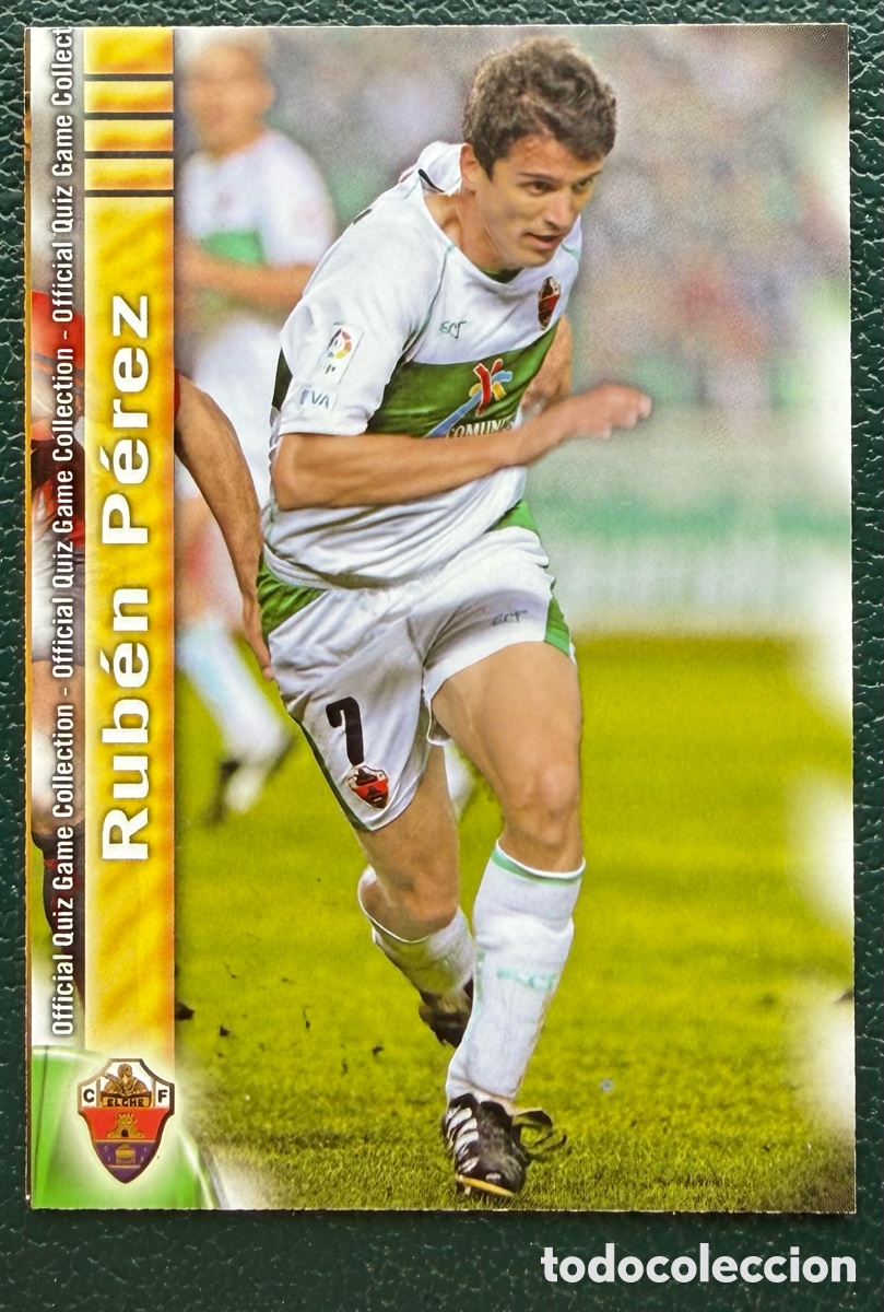 Cromos de f&uacute;tbol: 961 RUBEN PEREZ ELCHE CF FICHAS ALBUM MUNDICROMO 2009 2010 09 10