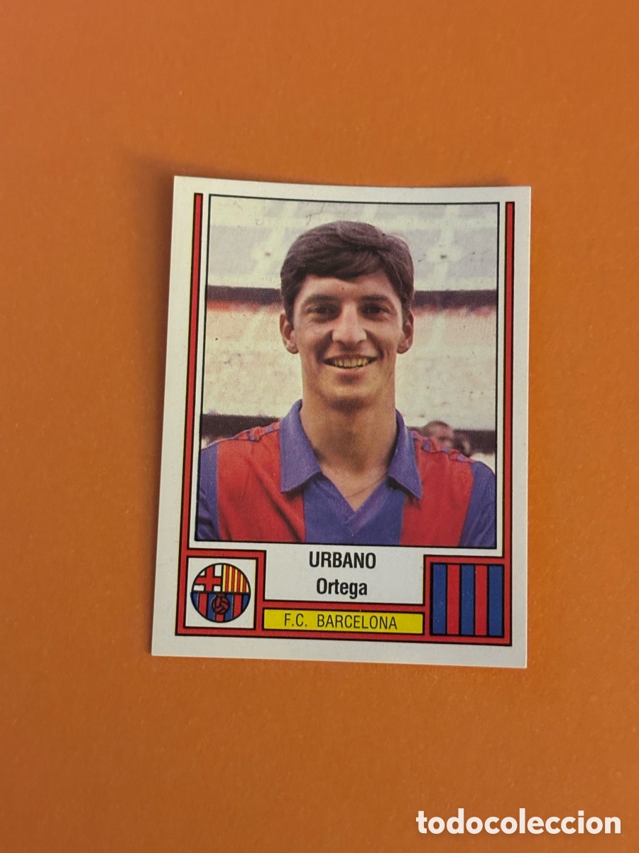 Cromos de F&uacute;tbol: PANINI - PANRICO - FUTBOL 83 - N&deg; 49 - URBANO - F.C. BARCELONA - 1982 1983