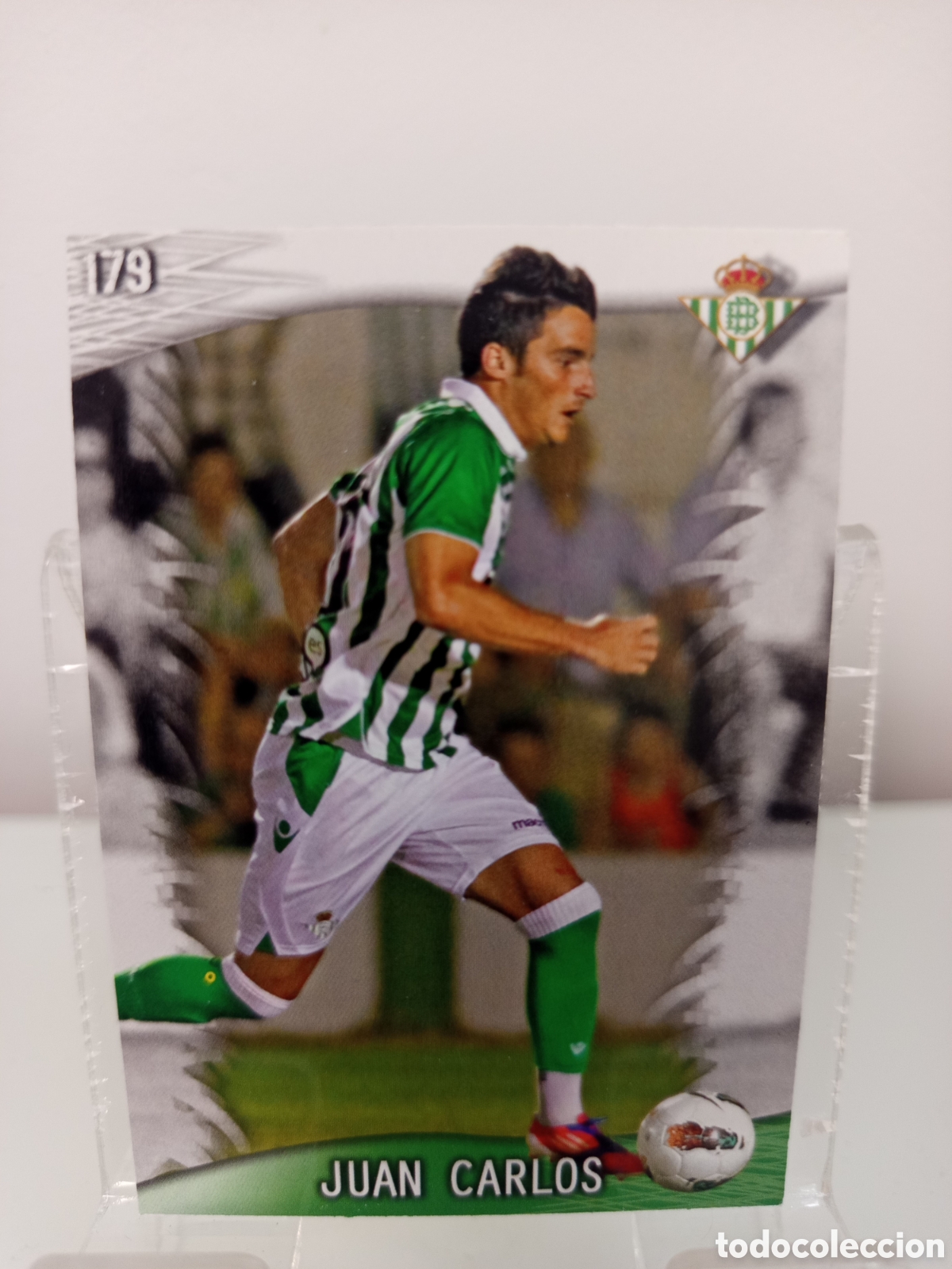 Cromos de Futebol: ❇️ CROMO CARD ⚽ JUAN CARLOS BETIS 179 FICHAS LIGA QUIZ GAME 2014 13 14 2013 2014 MUNDICROMO ❇️