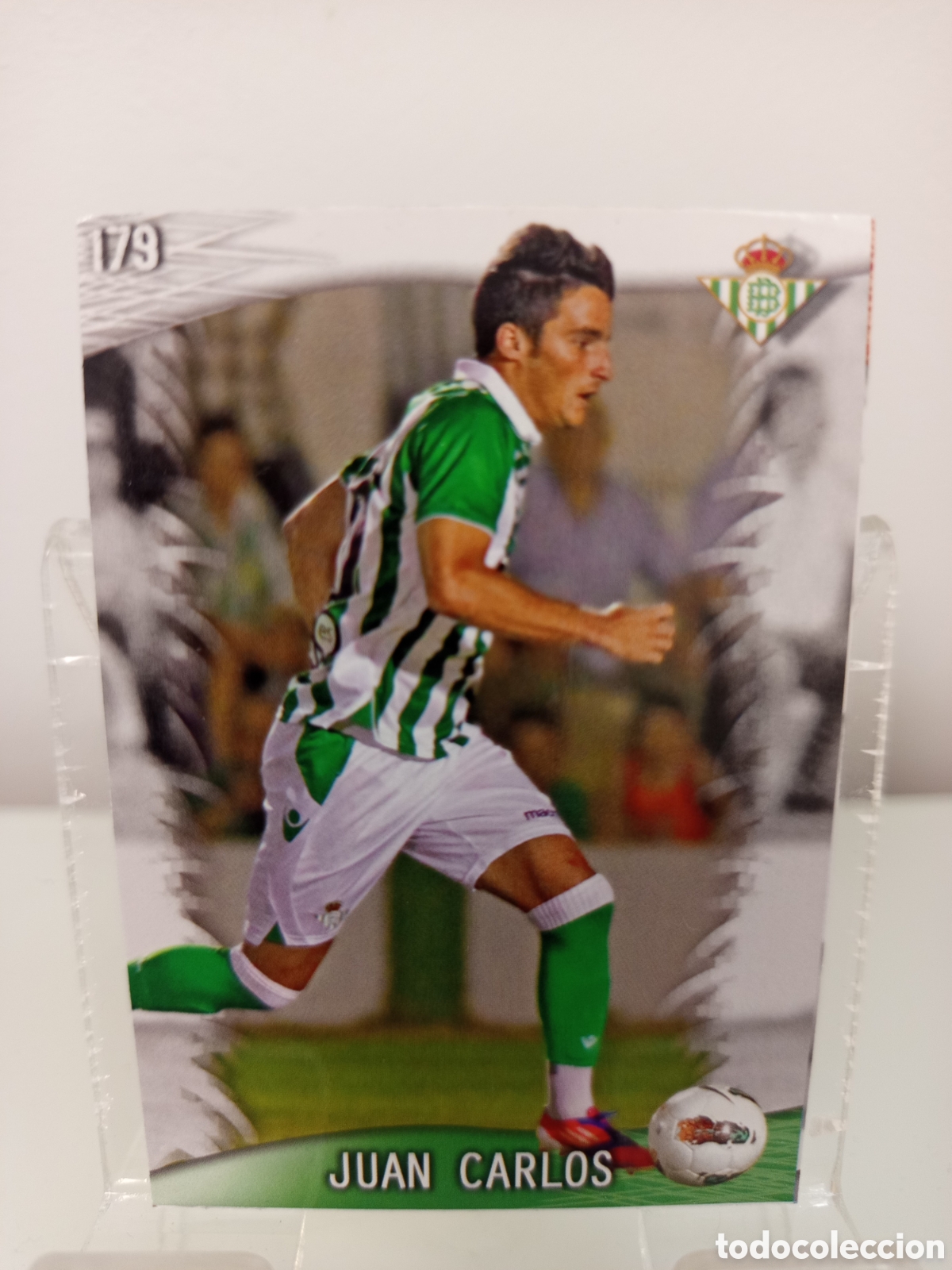 Cromos de Futebol: ❇️ CROMO CARD ⚽ JUAN CARLOS BETIS 179 FICHAS LIGA QUIZ GAME 2014 13 14 2013 2014 MUNDICROMO ❇️