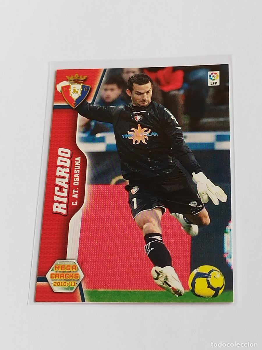 Fu&szlig;ball-Sticker: RICARDO #218 CA OSASUNA - MEGACRACKS LA LIGA 2010 2011 - PANINI MGK 10 11 CROMO FUTBOL