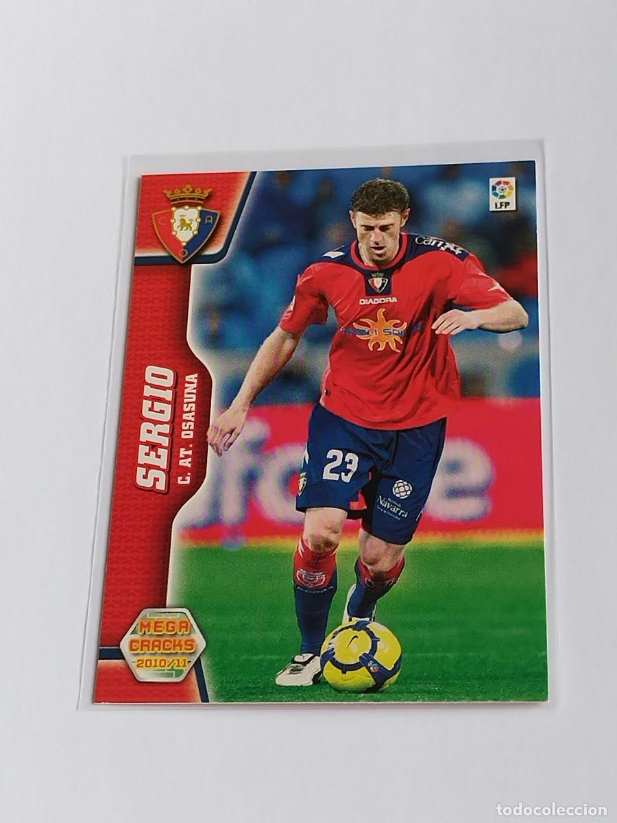 Figurine di Calcio: SERGIO #223 CA OSASUNA - MEGACRACKS LA LIGA 2010 2011 - PANINI MGK 10 11 CROMO FUTBOL