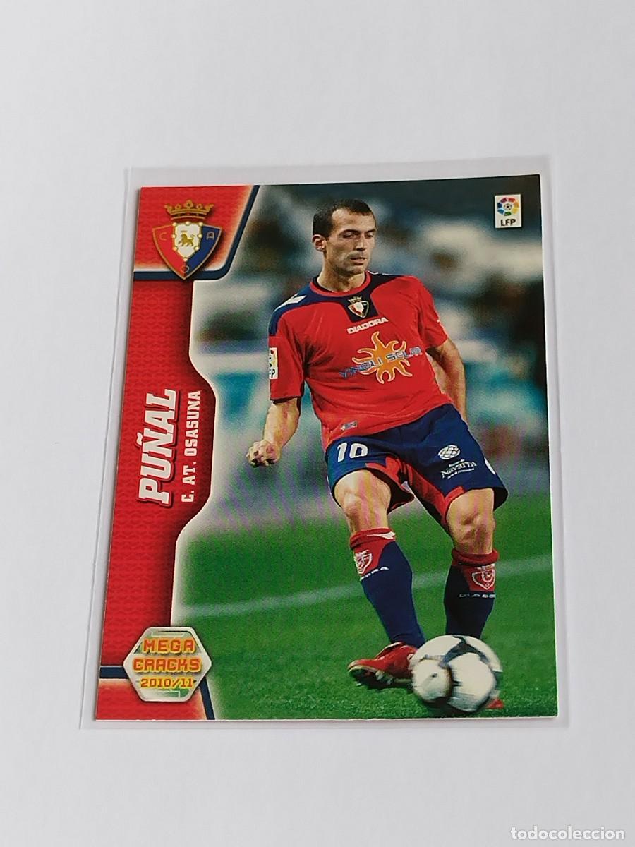 Cromos de Futebol: PU&Ntilde;AL #226 CA OSASUNA - MEGACRACKS LA LIGA 2010 2011 - PANINI MGK 10 11 CROMO FUTBOL