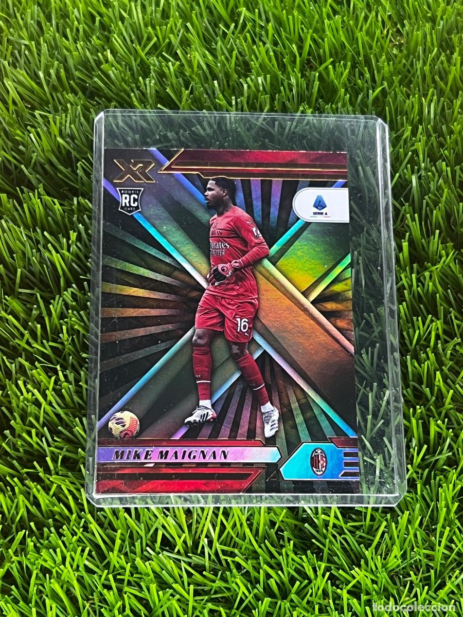Cromos de F&uacute;tbol: N&ordm; 103 Mike Maignan XR AC Milan Panini Chronicles Serie A 21 22