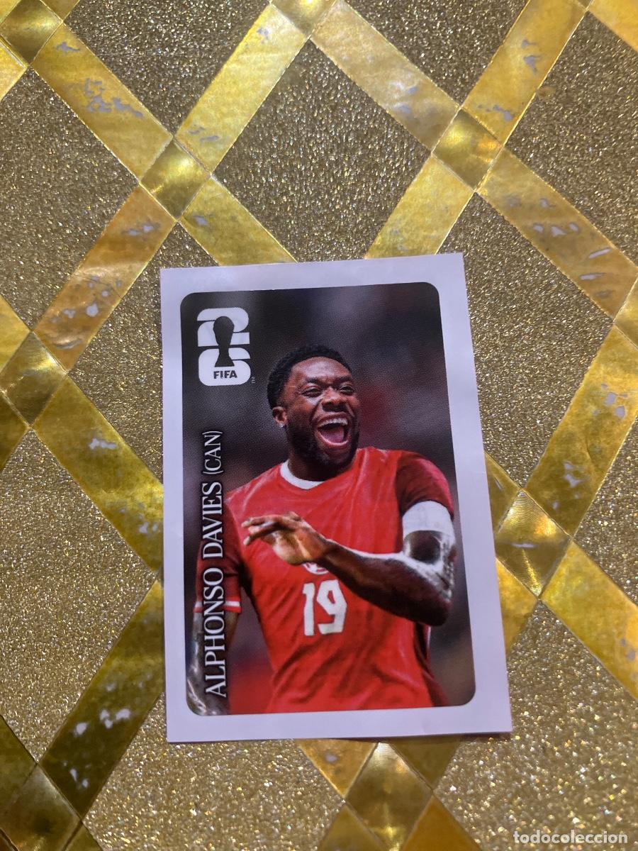 Cromos de F&uacute;tbol: CROMO CANADA ALPHONSO DAVIES STICKER PEGATINA COCA COLA MUNDIAL 2026 MEXICO-EEUU-CANADA PANINI !