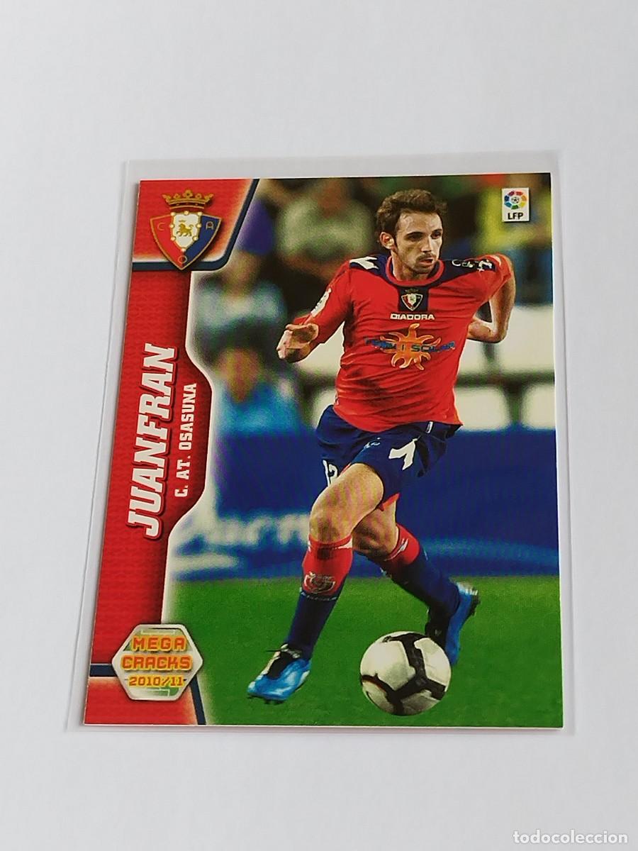 Cromos de F&uacute;tbol: JUANFRAN #229 CA OSASUNA - MEGACRACKS LA LIGA 2010 2011 - PANINI MGK 10 11 CROMO FUTBOL
