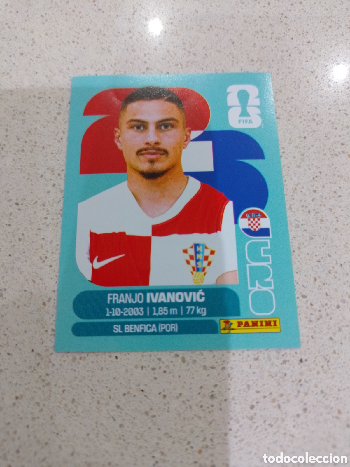 Cromos de F&uacute;tbol: CROMO N&Uacute;MERO 20 IVANOVIC CROACIA. MUNDIAL 2026. PANINI.
