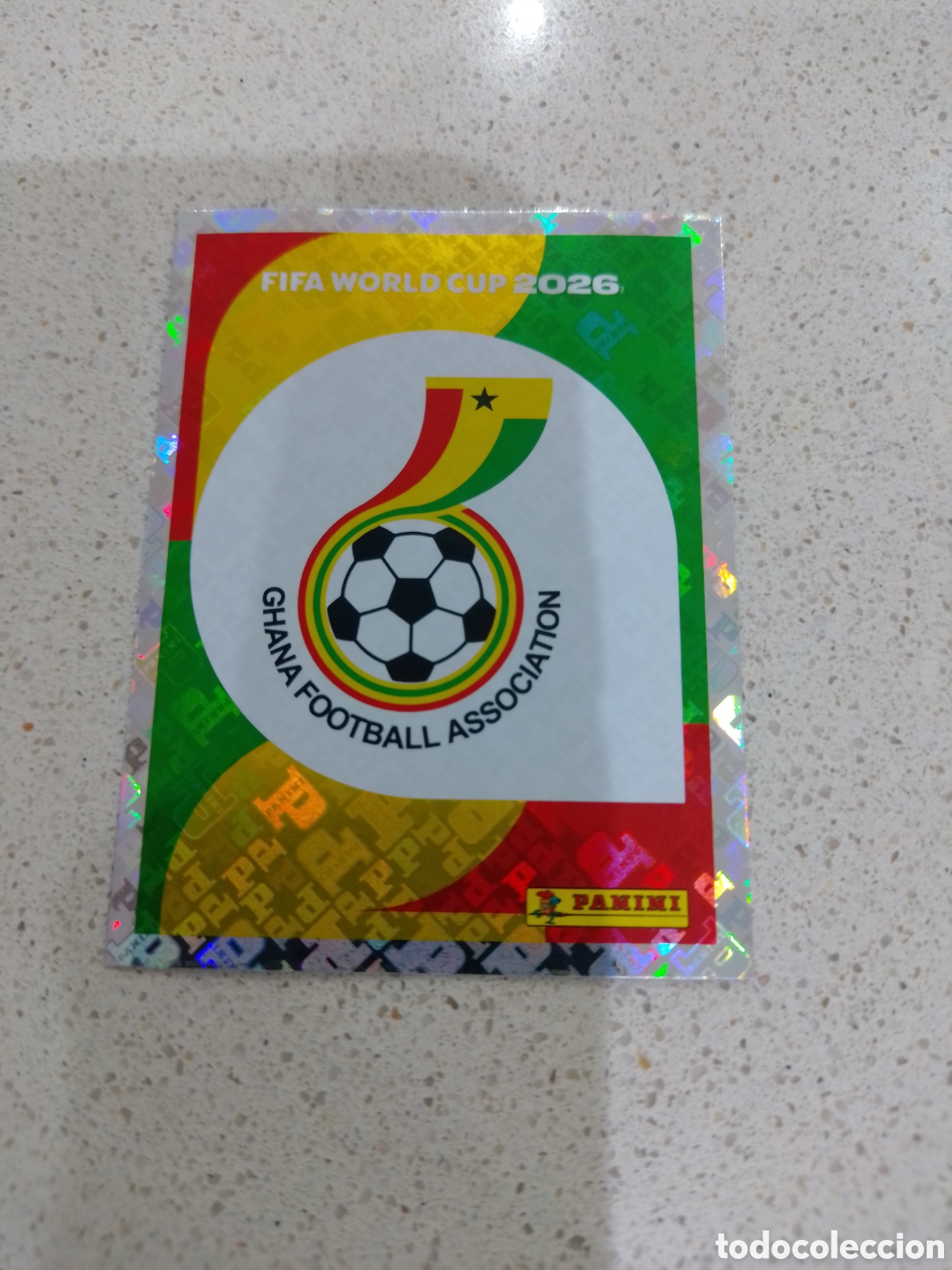 Cromos de F&uacute;tbol: CROMO N&Uacute;MERO 1 ESCUDO SENEGAL. MUNDIAL 2026. PANINI.