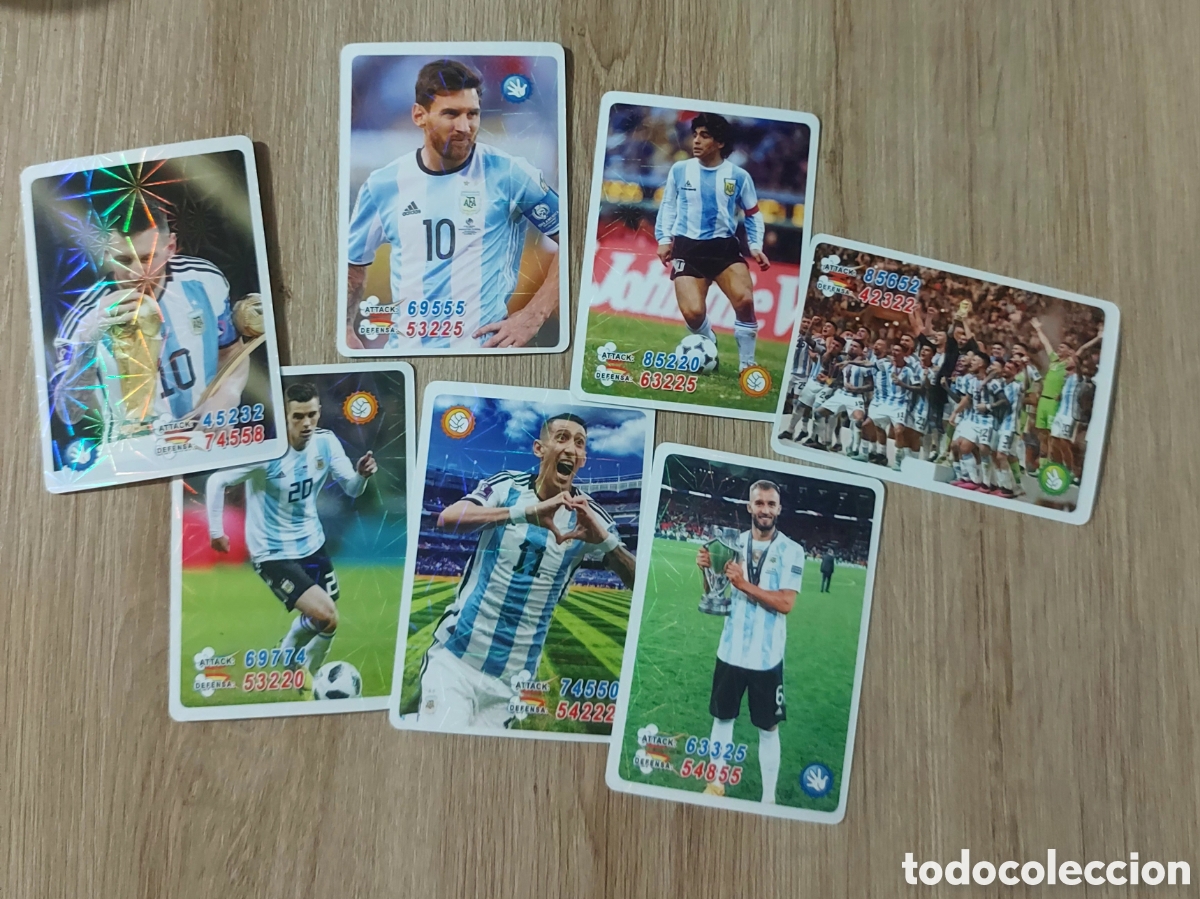 Cromos de F&uacute;tbol: Sobres sin abrir Argentina 14 sobres, 1&euro; cada sobre