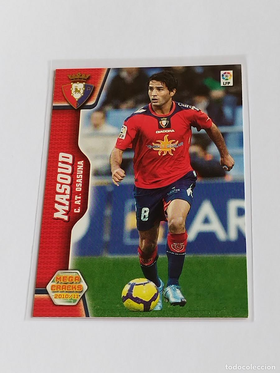 Cromos de F&uacute;tbol: MASOUD #231 CA OSASUNA - MEGACRACKS LA LIGA 2010 2011 - PANINI MGK 10 11 CROMO FUTBOL