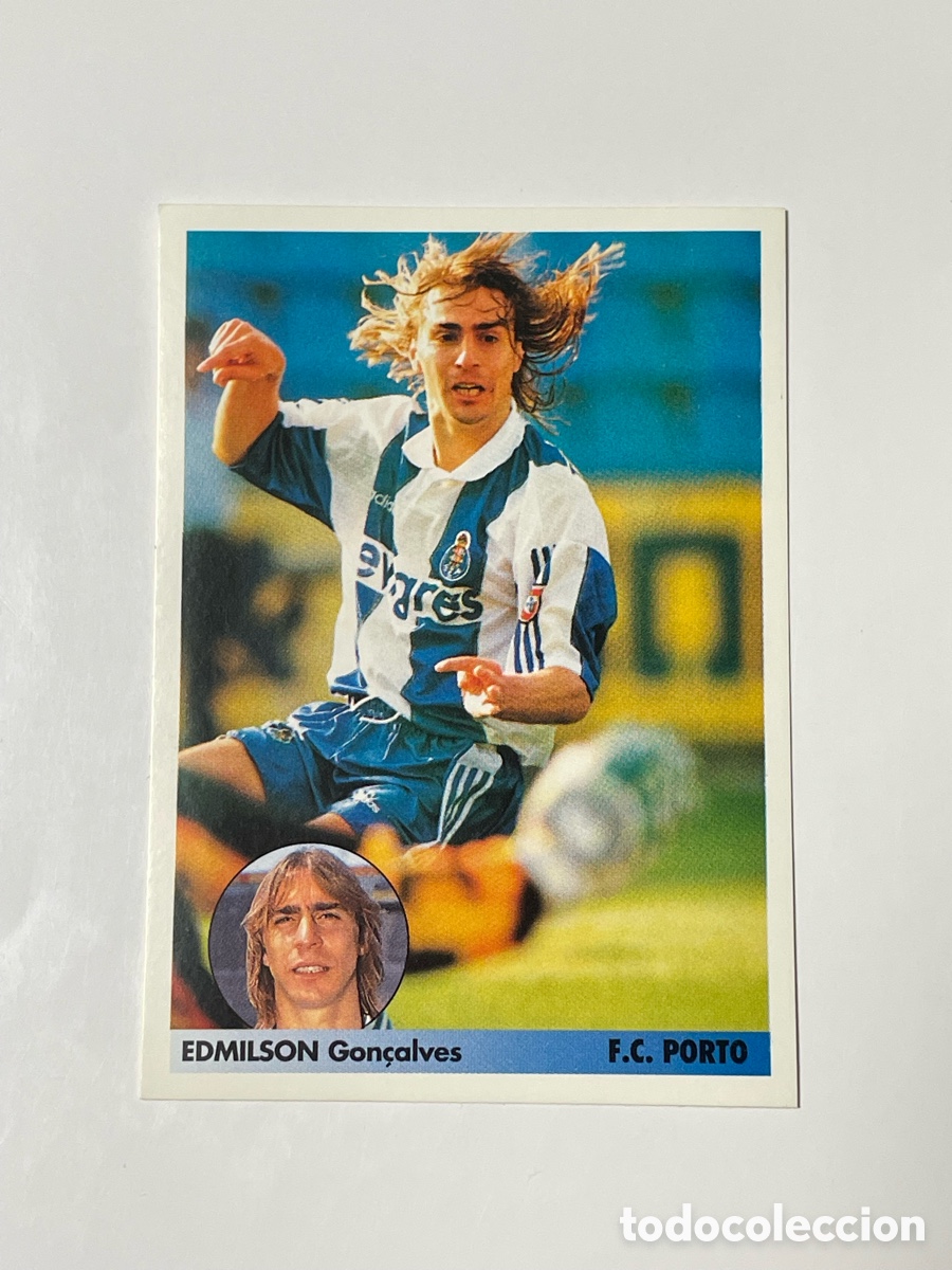 Cromos de F&uacute;tbol: Edmilson Oporto Panini Los mejores equipos de Europa 1996/97 #191