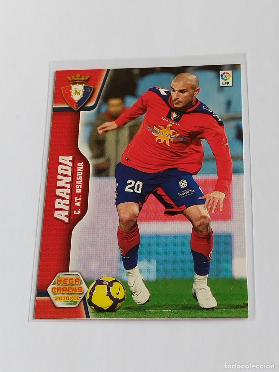 Cromos de F&uacute;tbol: ARANDA #232 CA OSASUNA - MEGACRACKS LA LIGA 2010 2011 - PANINI MGK 10 11 CROMO FUTBOL