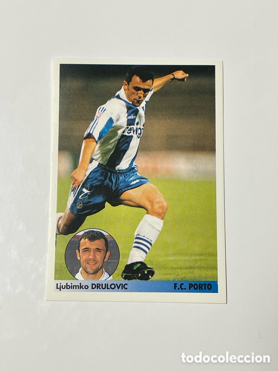 Fu&szlig;ball-Sticker: Ljubimko Drulovic Oporto Panini Los mejores equipos de Europa 1996/97 #192