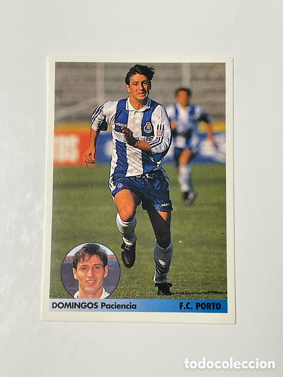 Football Stickers: Domingos Oporto Panini Los mejores equipos de Europa 1996/97 #195
