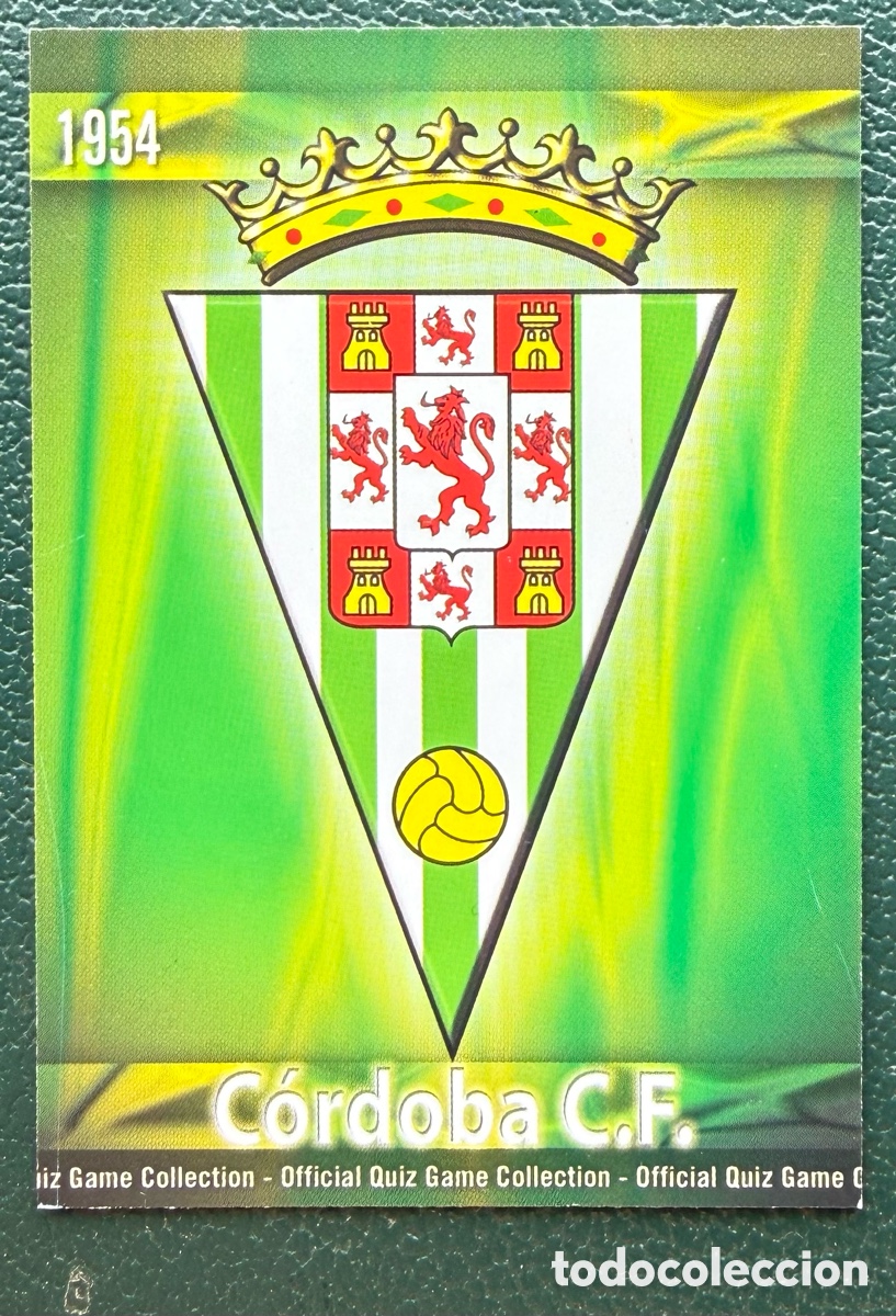 Figurine di Calcio: 964 ESCUDO CORDOBA CF MATE FICHAS ALBUM MUNDICROMO 2009 2010 09 10