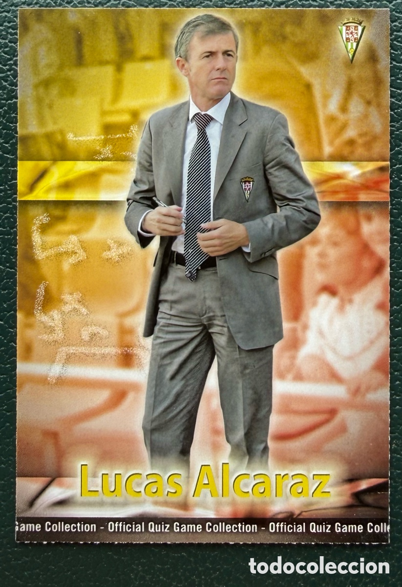 Figurine di Calcio: 966 LUCAS ALCARAZ CORDOBA CF FICHAS ALBUM MUNDICROMO 2009 2010 09 10