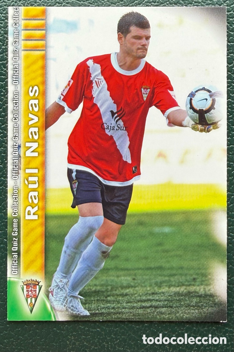 Cromos de Futebol: 967 RAUL NAVAS CORDOBA CF FICHAS ALBUM MUNDICROMO 2009 2010 09 10