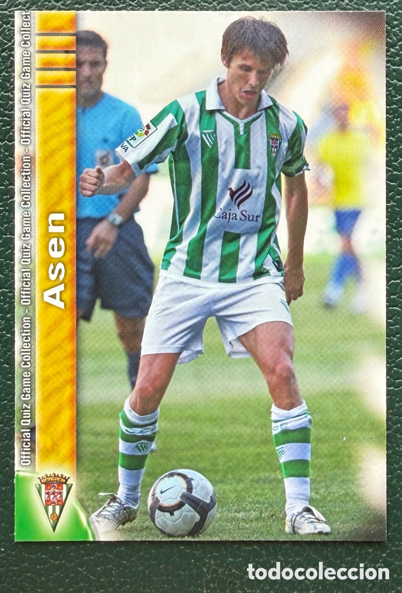 Figurine di Calcio: 981 ASEN CORDOBA CF FICHAS ALBUM MUNDICROMO 2009 2010 09 10
