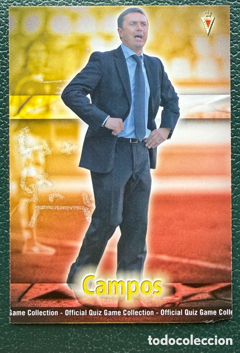 Fu&szlig;ball-Sticker: 987 CAMPOS REAL MURCIA FICHAS ALBUM MUNDICROMO 2009 2010 09 10