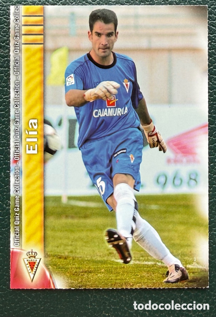 Fu&szlig;ball-Sticker: 988 ELIA REAL MURCIA FICHAS ALBUM MUNDICROMO 2009 2010 09 10