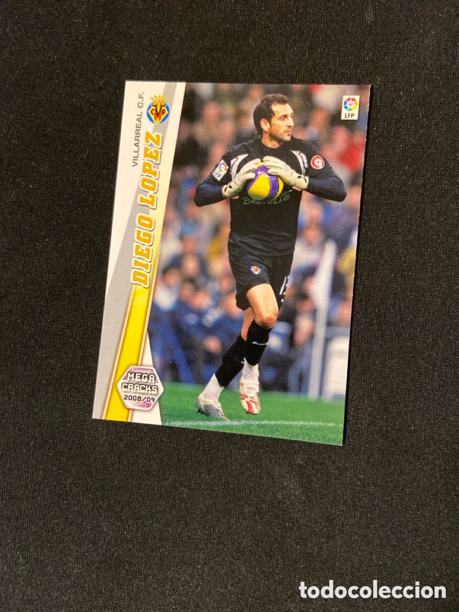 Football Stickers: DIEGO LOPEZ 344 (VILLARREAL)