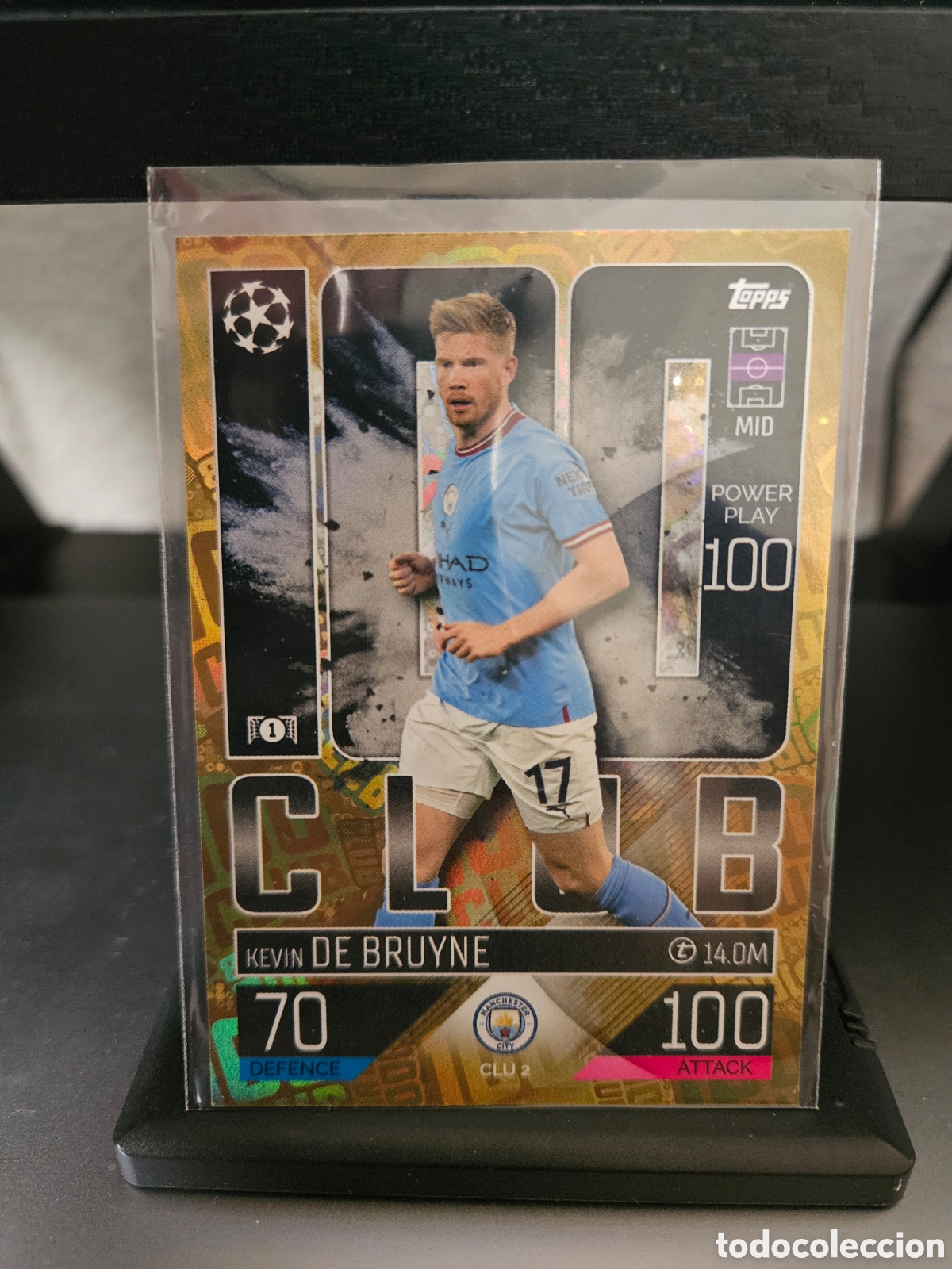 Cromos de F&uacute;tbol: Lote 100 CLUB Match Attax
