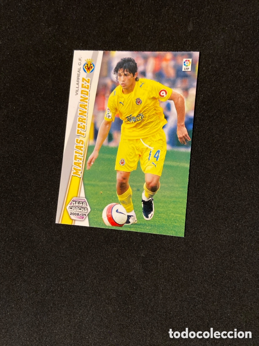 Cromos de F&uacute;tbol: MATIAS FERNANDEZ 357 (VILLARREAL)