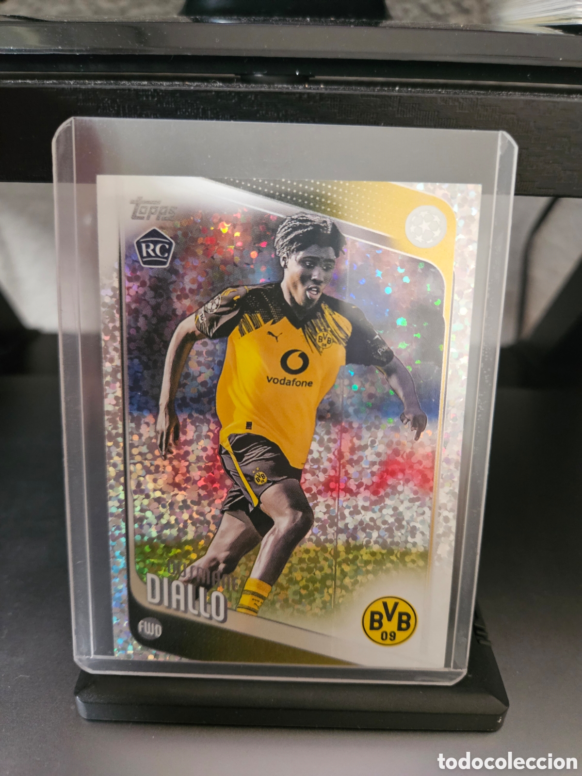 Cromos de F&uacute;tbol: Ousmane Diallo ROOKIE CARD (RC) Topps Sparkle -BVB