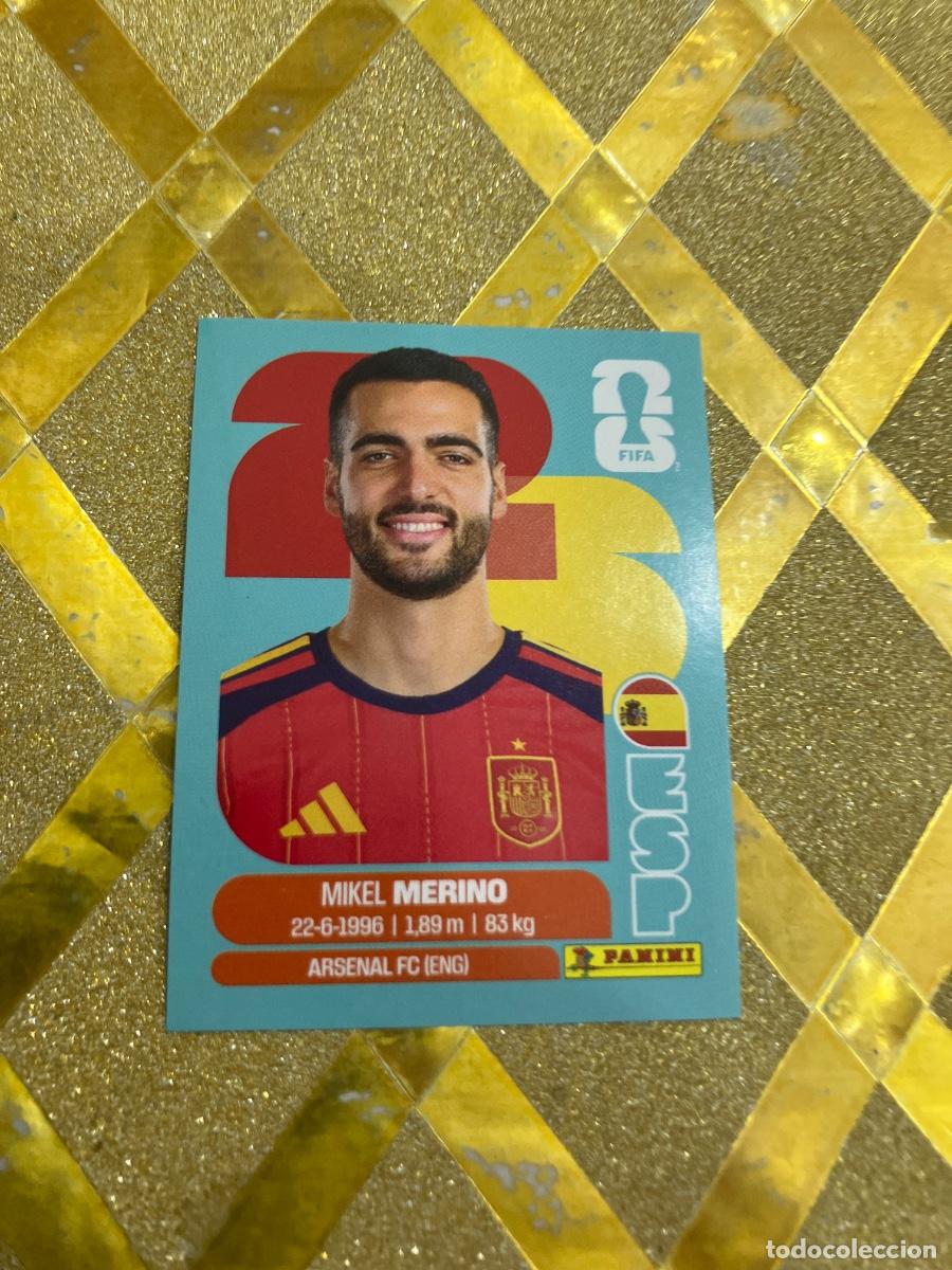 Cromos de F&uacute;tbol: CROMO DE F&Uacute;TBOL NUMERO ESP 14 MIKEL MERINO ESPA&Ntilde;A MUNDIAL 2026 MEXICO-EEUU-CANADA PANINI !