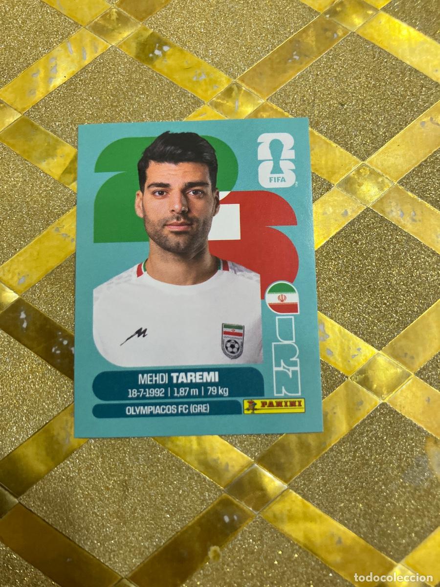Cromos de F&uacute;tbol: CROMO DE F&Uacute;TBOL NUMERO IRN 18 MEHDI TAREMI DE IRAN MUNDIAL 2026 MEXICO-EEUU-CANADA PANINI !