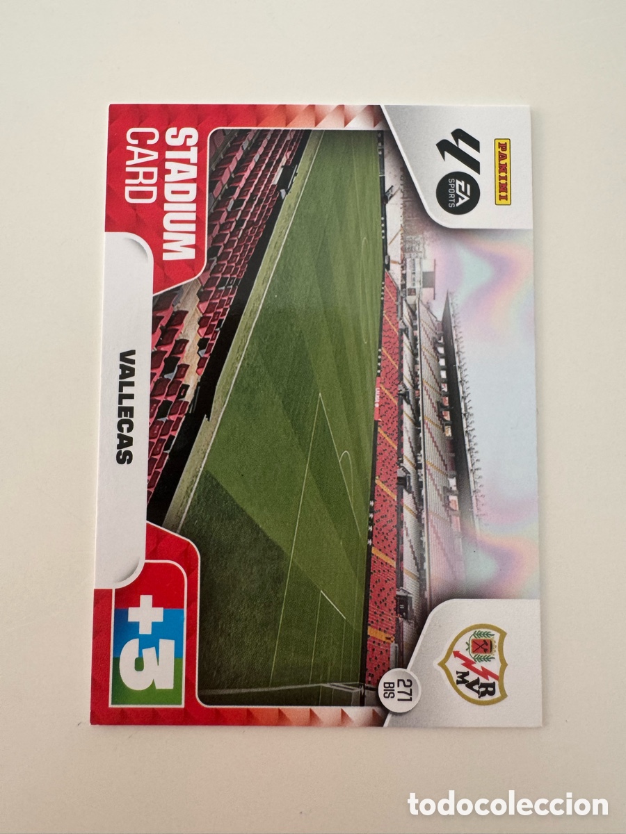 Cromos de F&uacute;tbol: PANINI ADRENALYN XL LIGA 2025-2026 25-26 &ndash; ESTADIO &ndash; VALLECAS N&ordm; 271 BIS